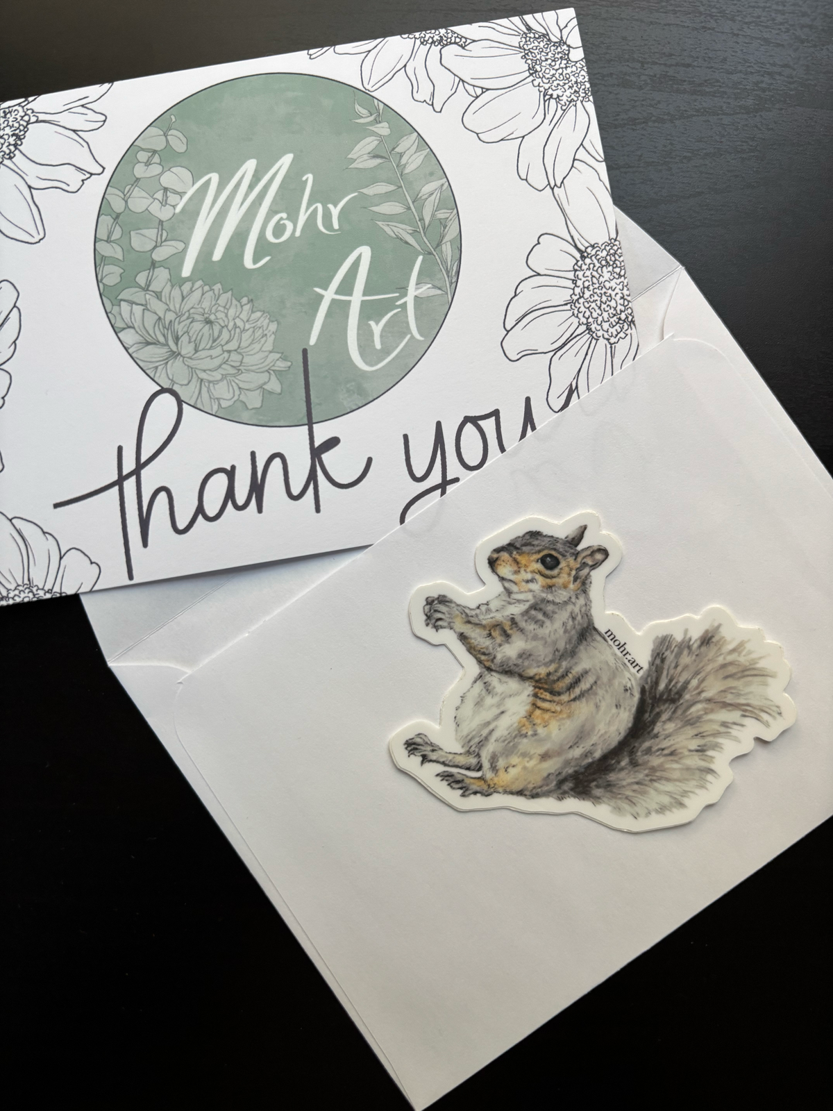 Squirrel Sticker