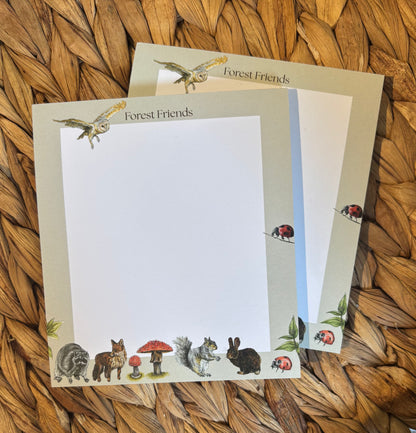 Forest Friends Notepad