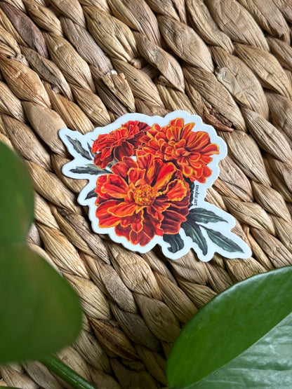 Marigold Sticker