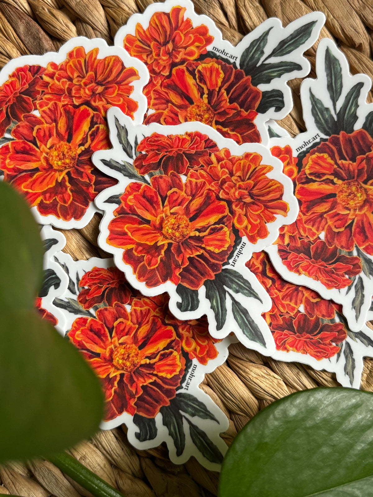 Marigold Sticker