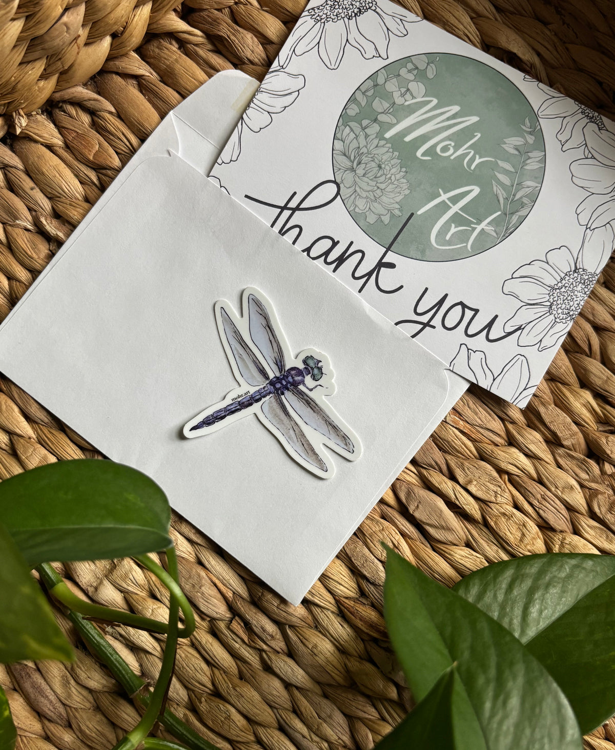 Dragonfly Sticker