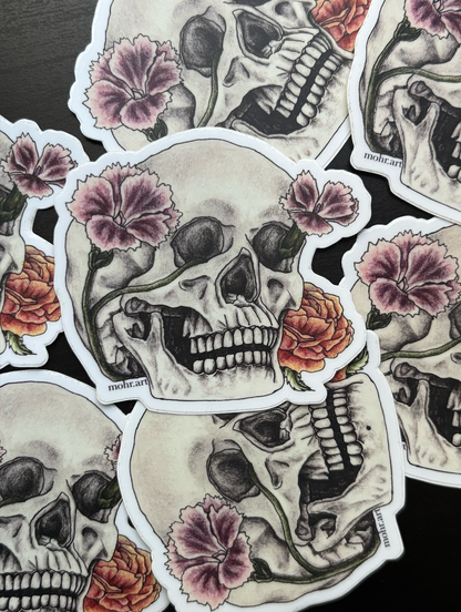 Skull Sticker