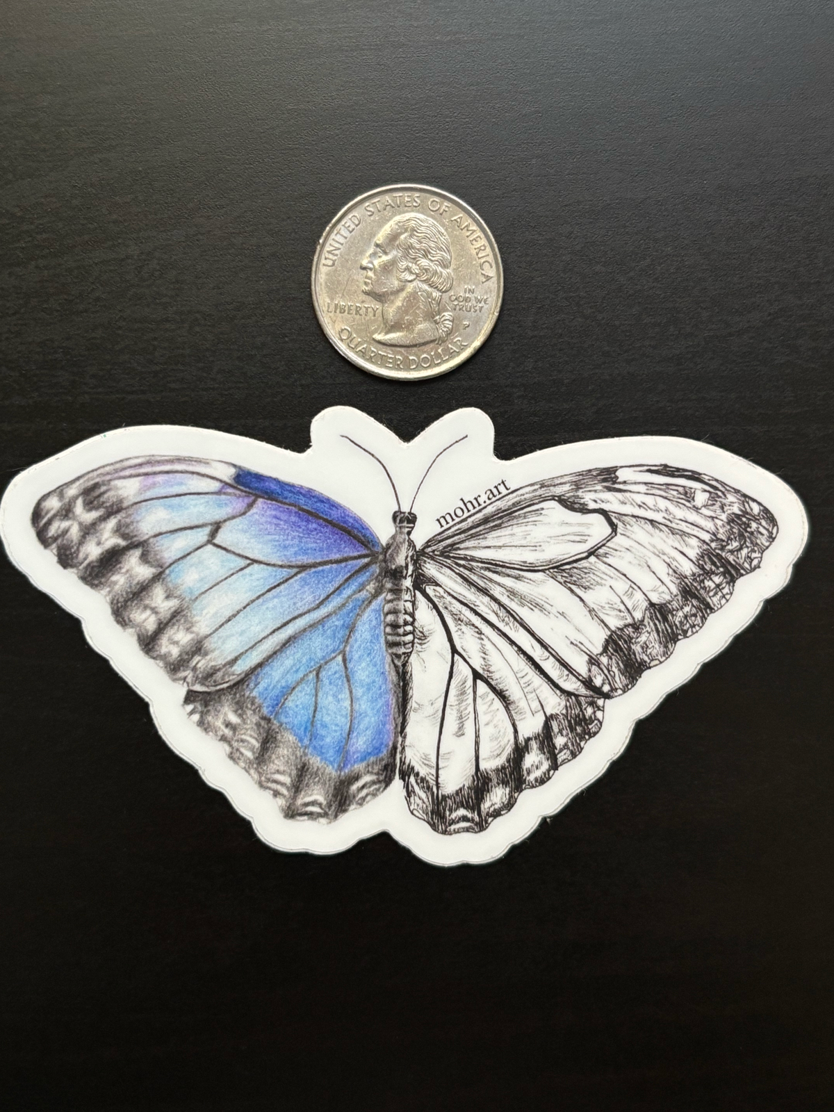 Butterfly Sticker