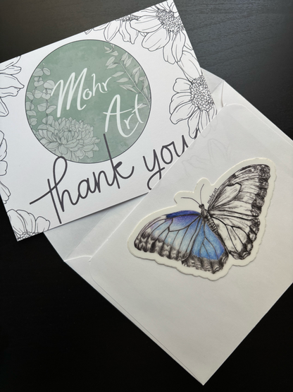 Butterfly Sticker
