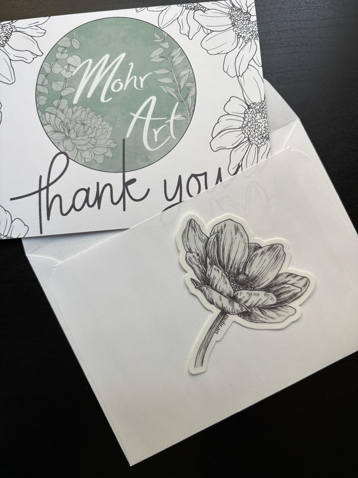 Anemone Flower Sticker