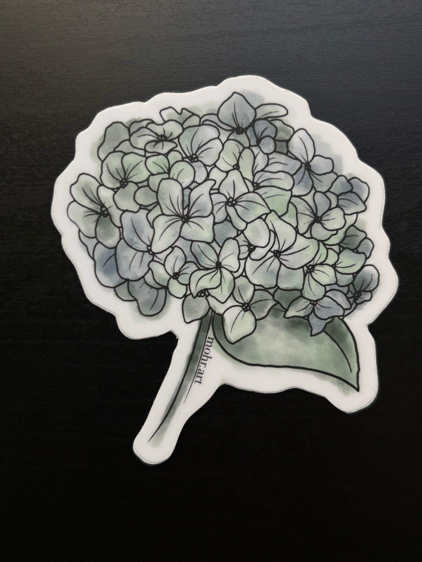 Hydrangea Sticker