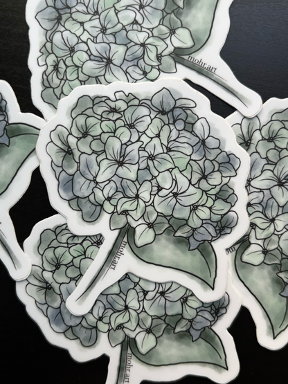 Hydrangea Sticker
