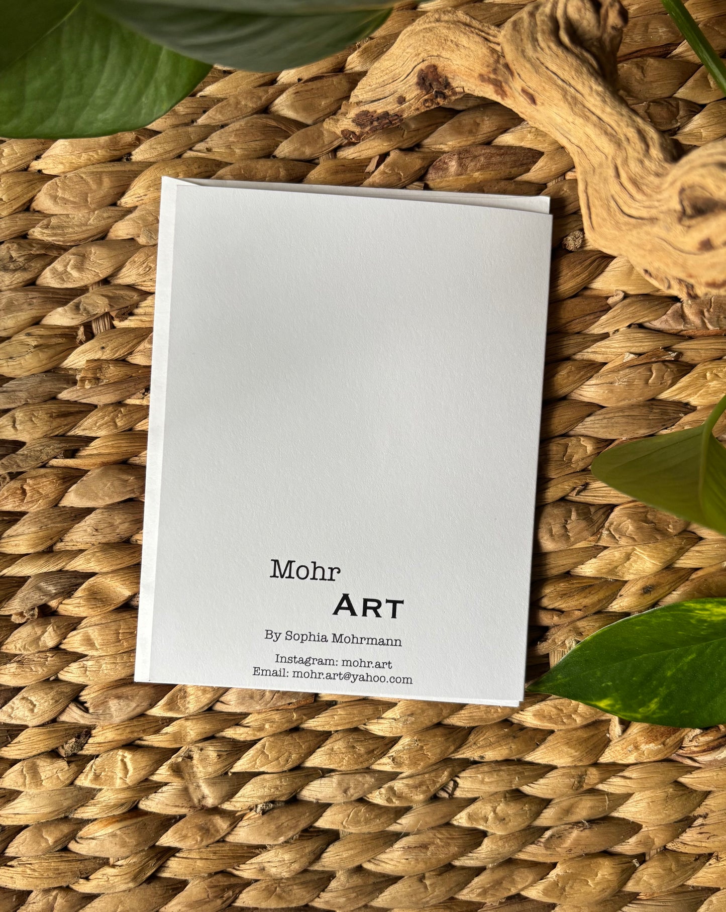 Hydrangea Notecard