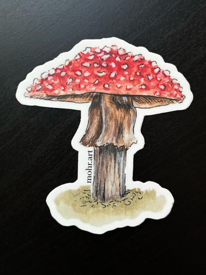 Mushroom Sticker