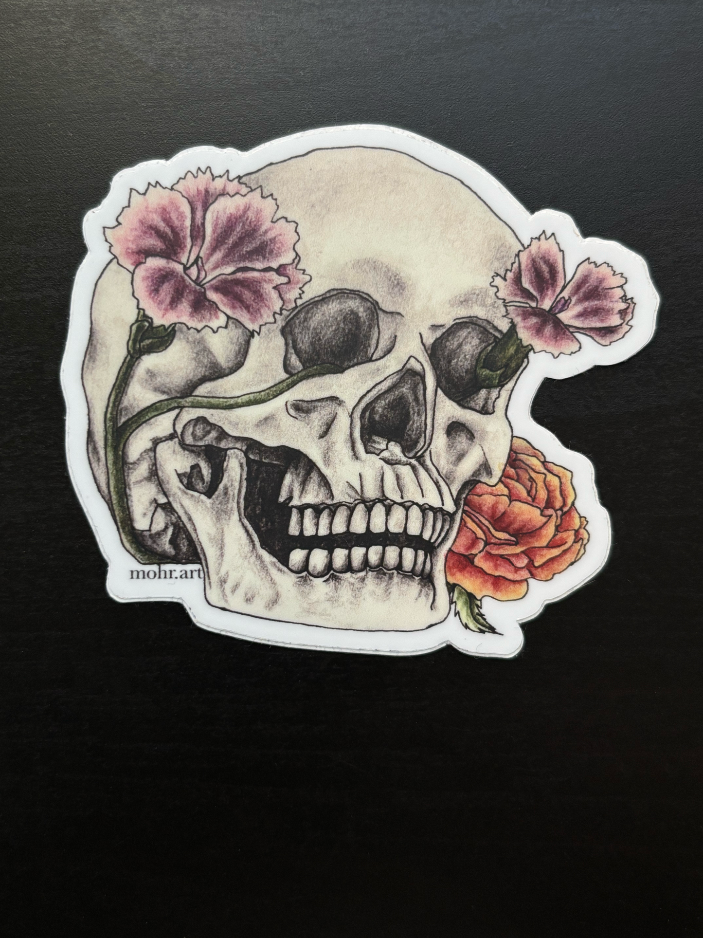 Skull Sticker