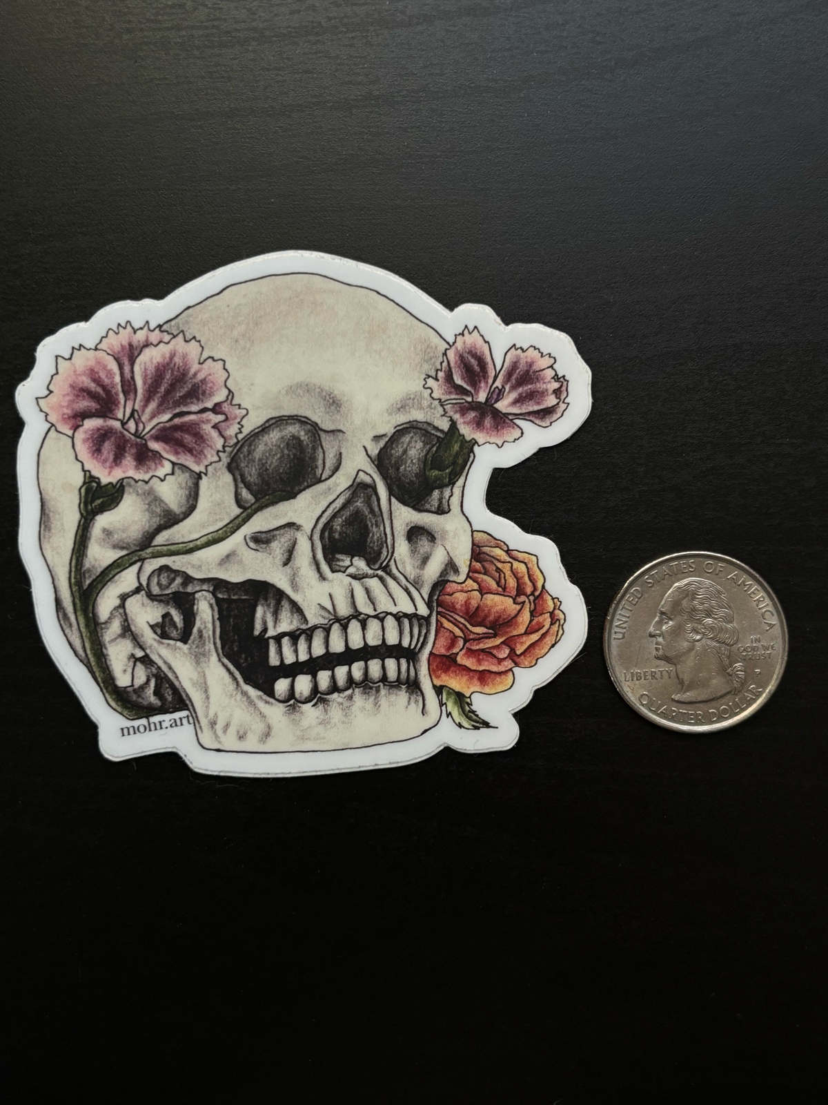 Skull Sticker