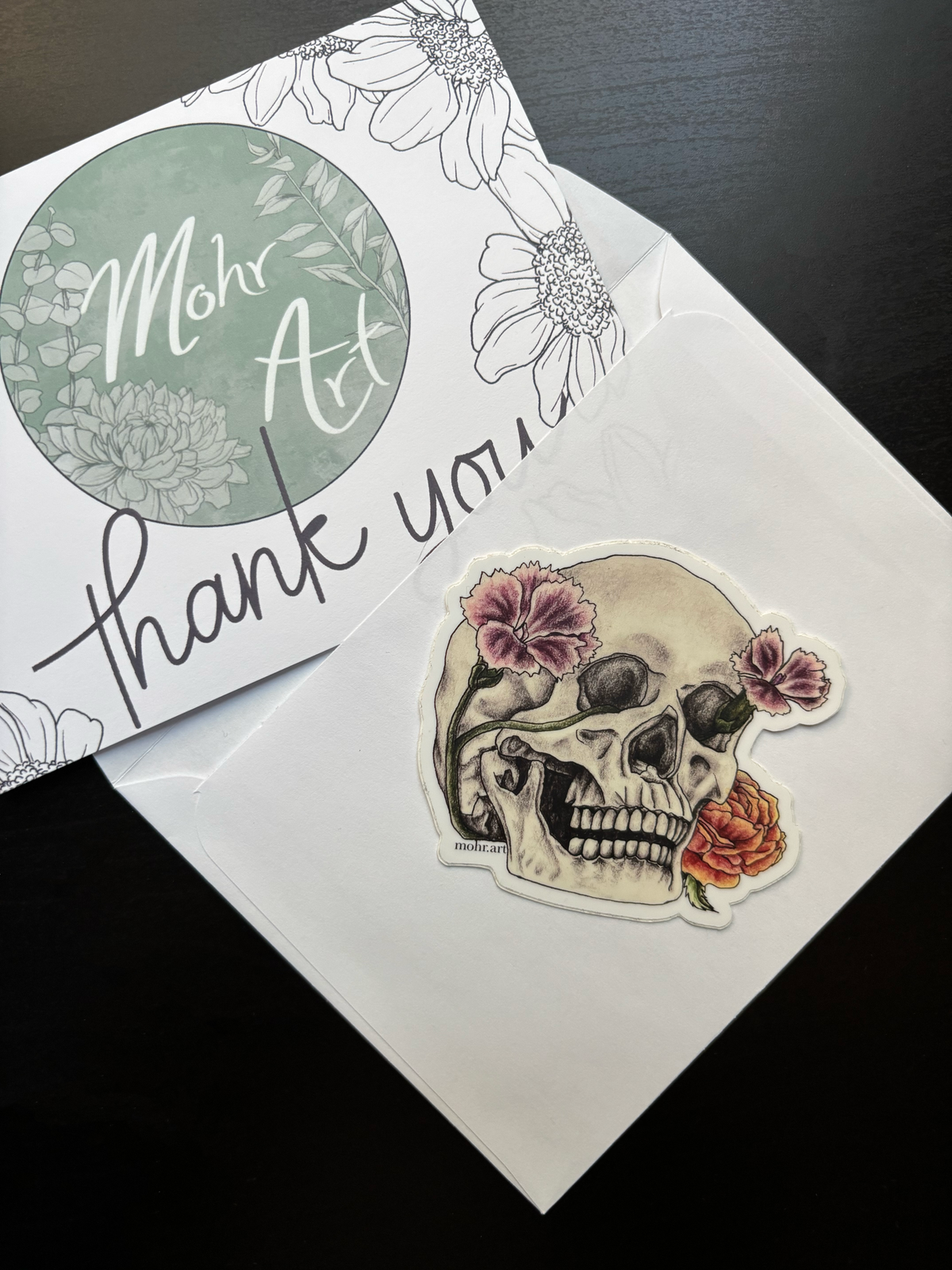 Skull Sticker