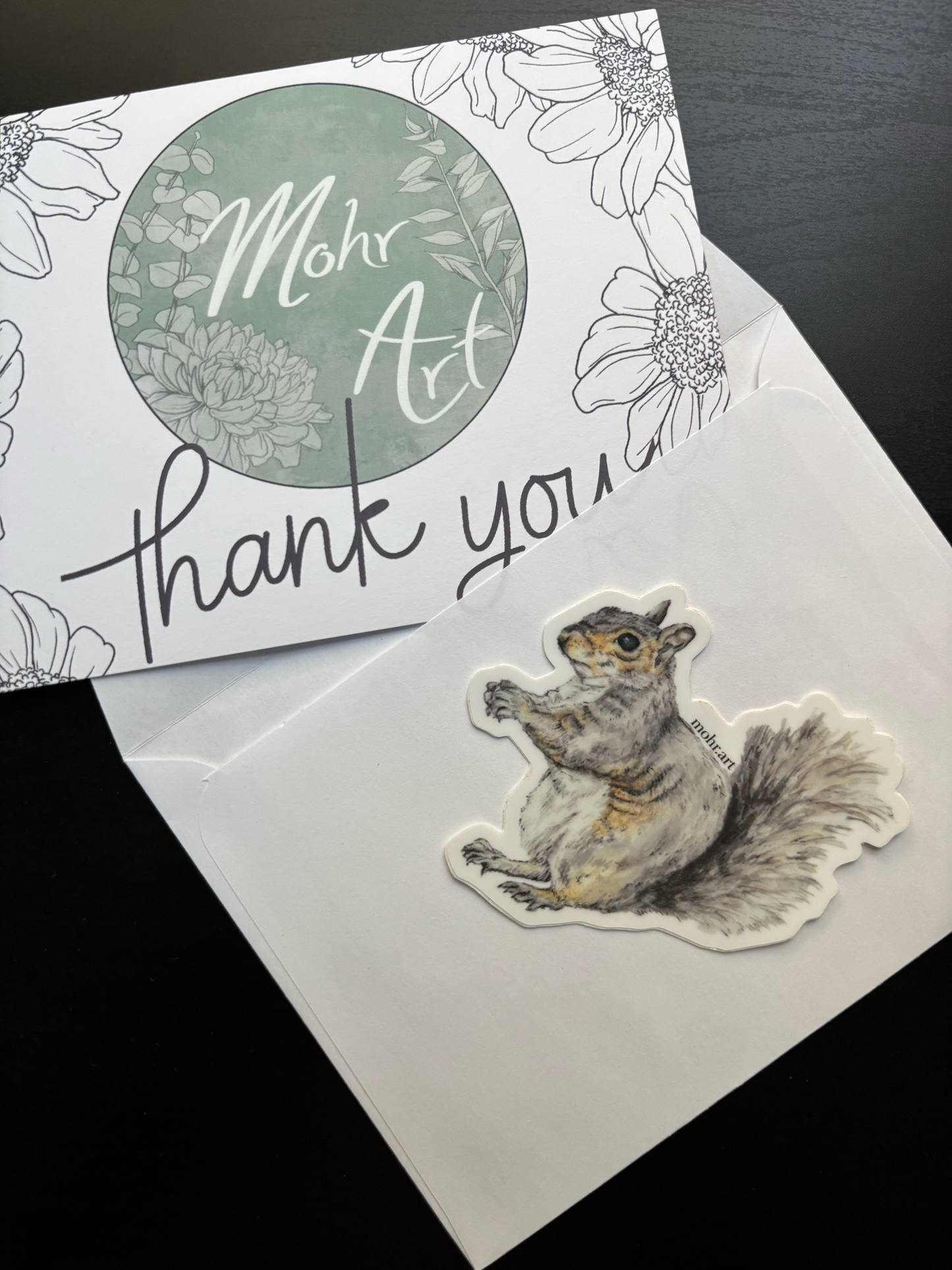 Squirrel Sticker
