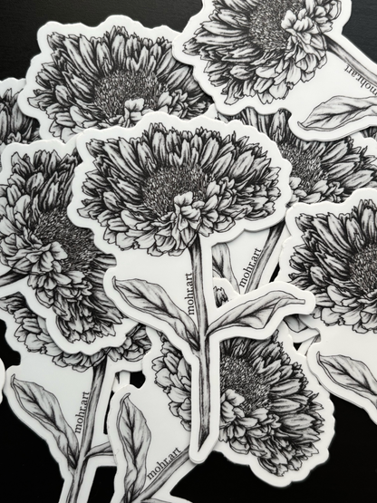 Sunflower Sticker