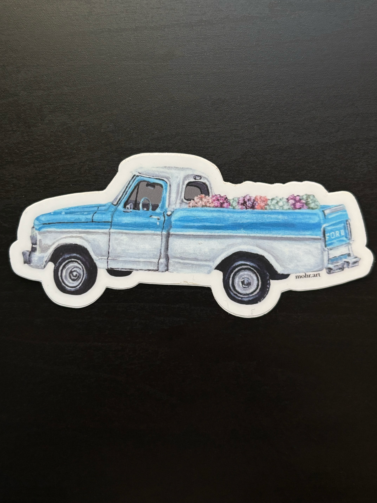 Vintage Truck Sticker